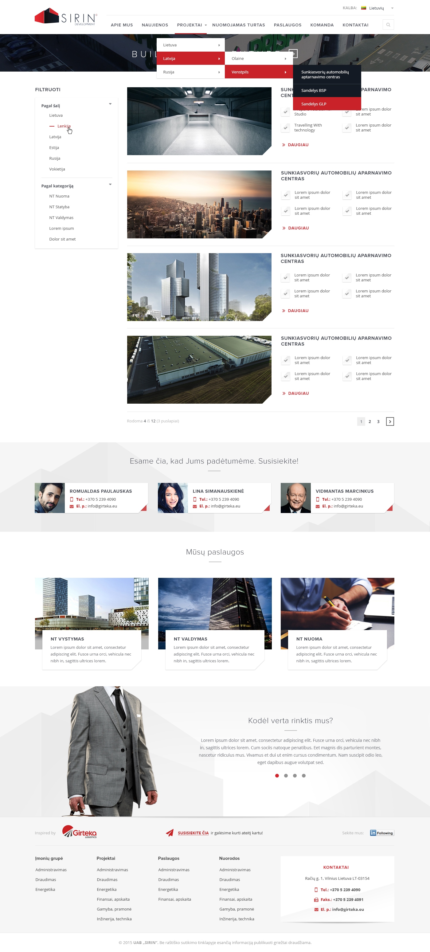 Girteka Logistics/Various projects
