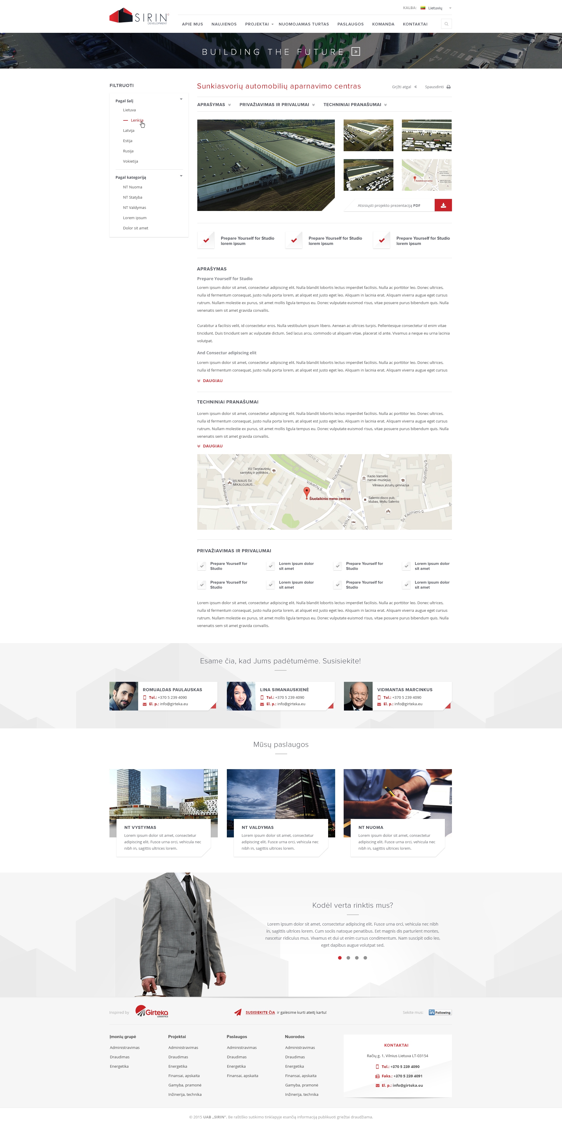 Girteka Logistics/Various projects