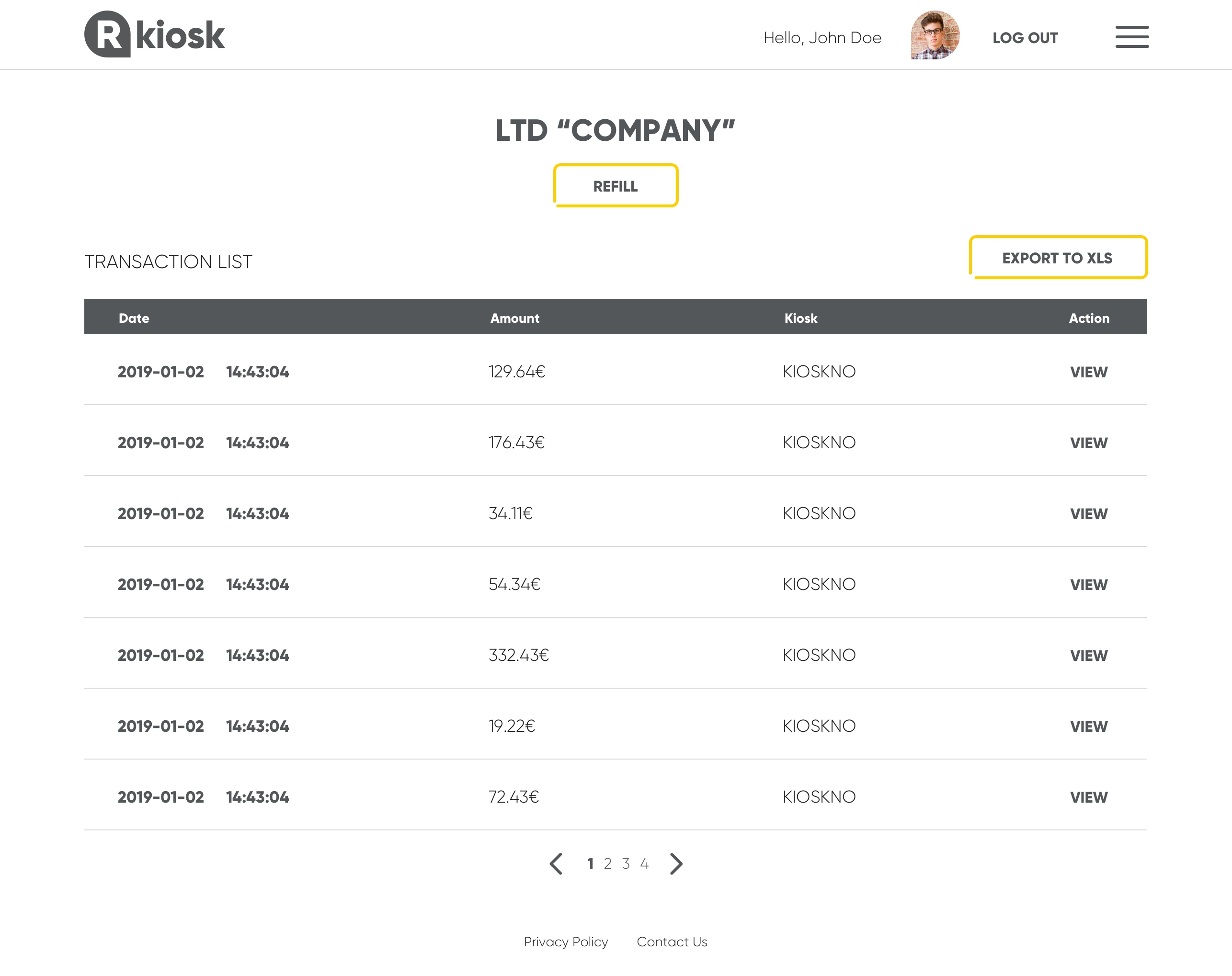 RKIOSKI/B2B platform