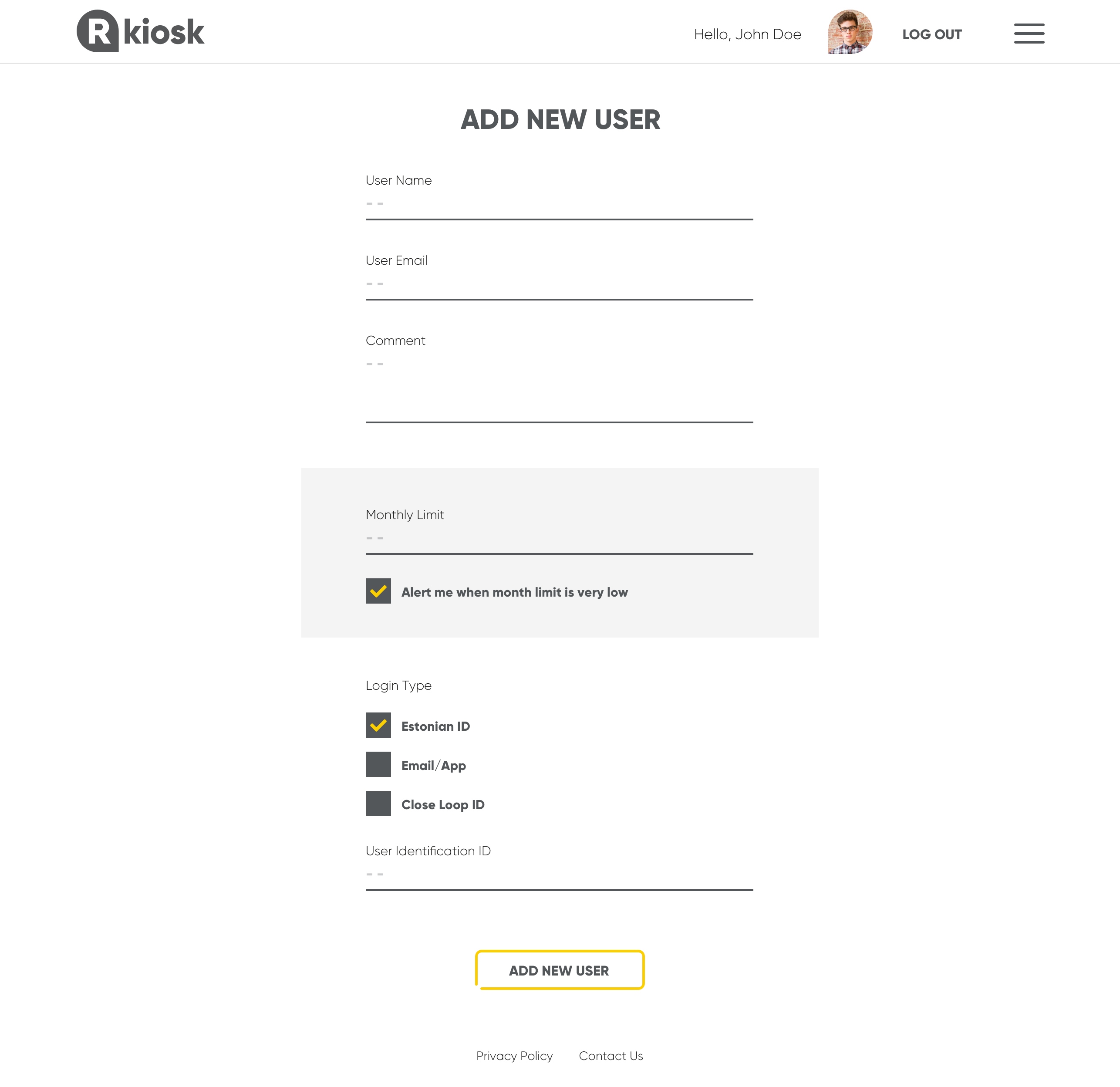 RKIOSKI/B2B platform